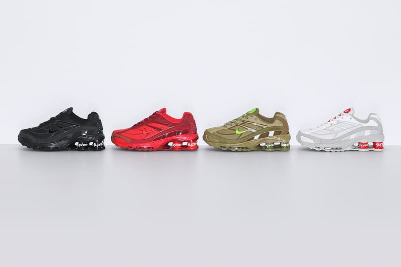 Supreme x Nike 全新联名 Shox Ride 2 系列独家首发