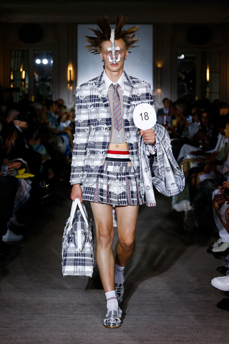 Thom Browne 正式发布 2023 春夏男装系列