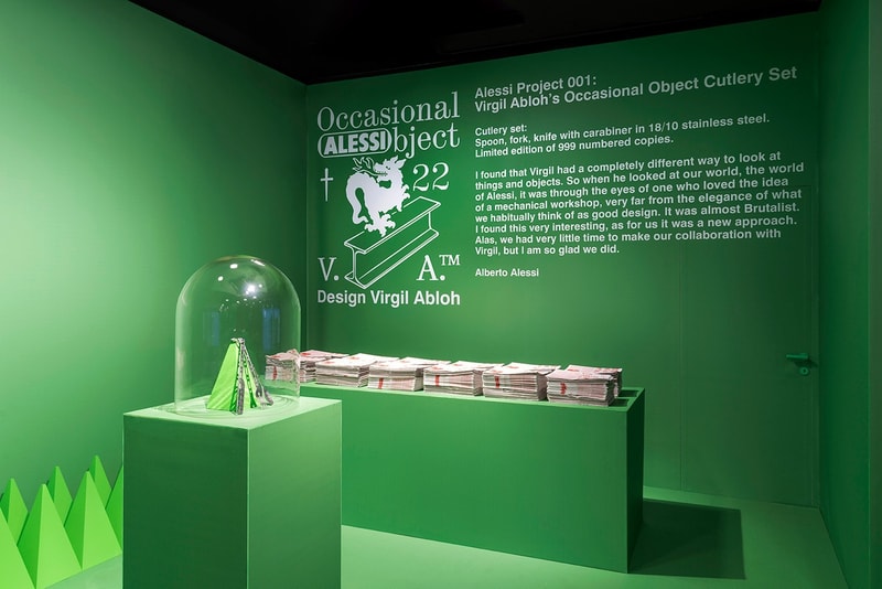 Alessi 正式發佈攜手 Virgil Abloh 設計的餐具系列