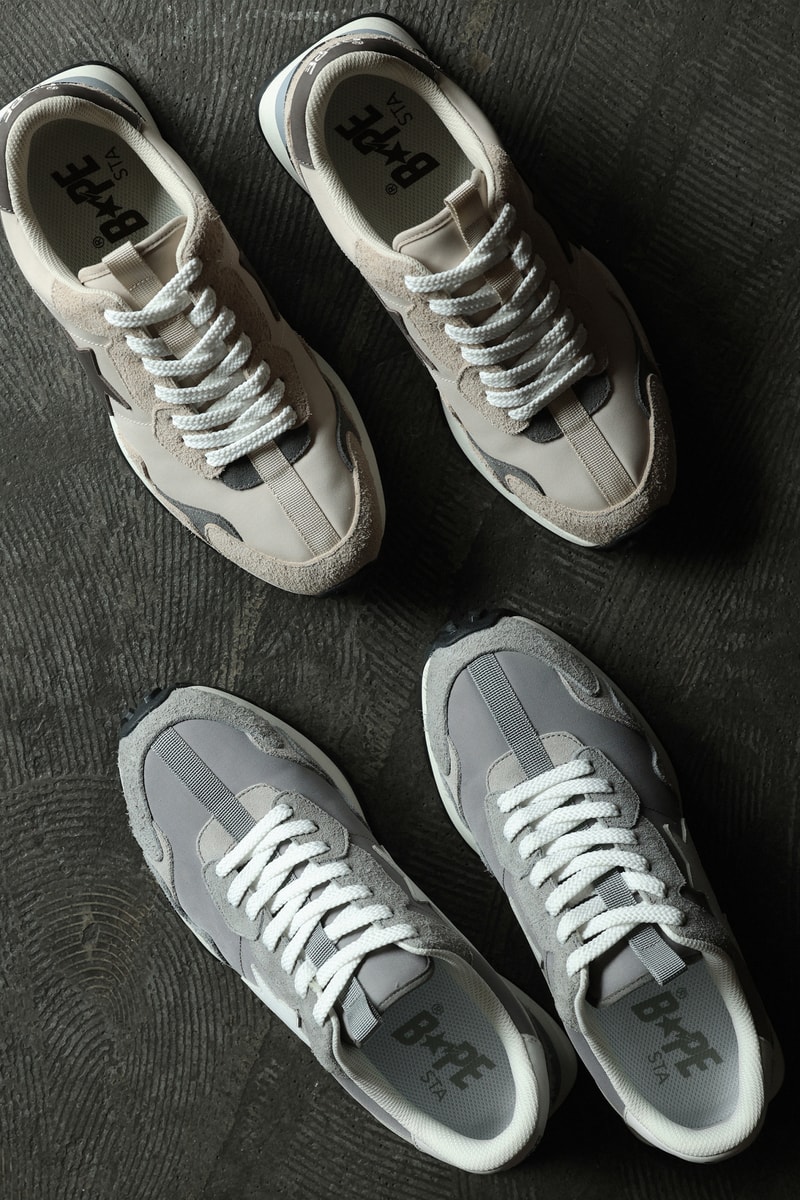 A BATHING APE® 发布全新 BAPE® ROAD STA EXPRESS 鞋款