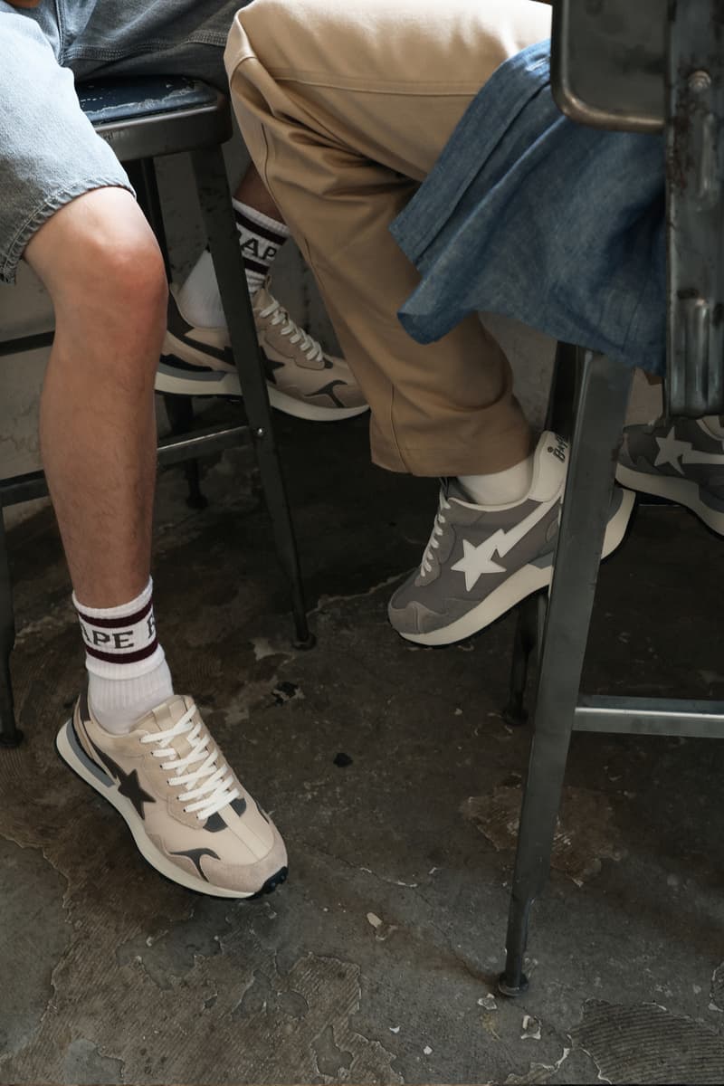 A BATHING APE® 发布全新 BAPE® ROAD STA EXPRESS 鞋款