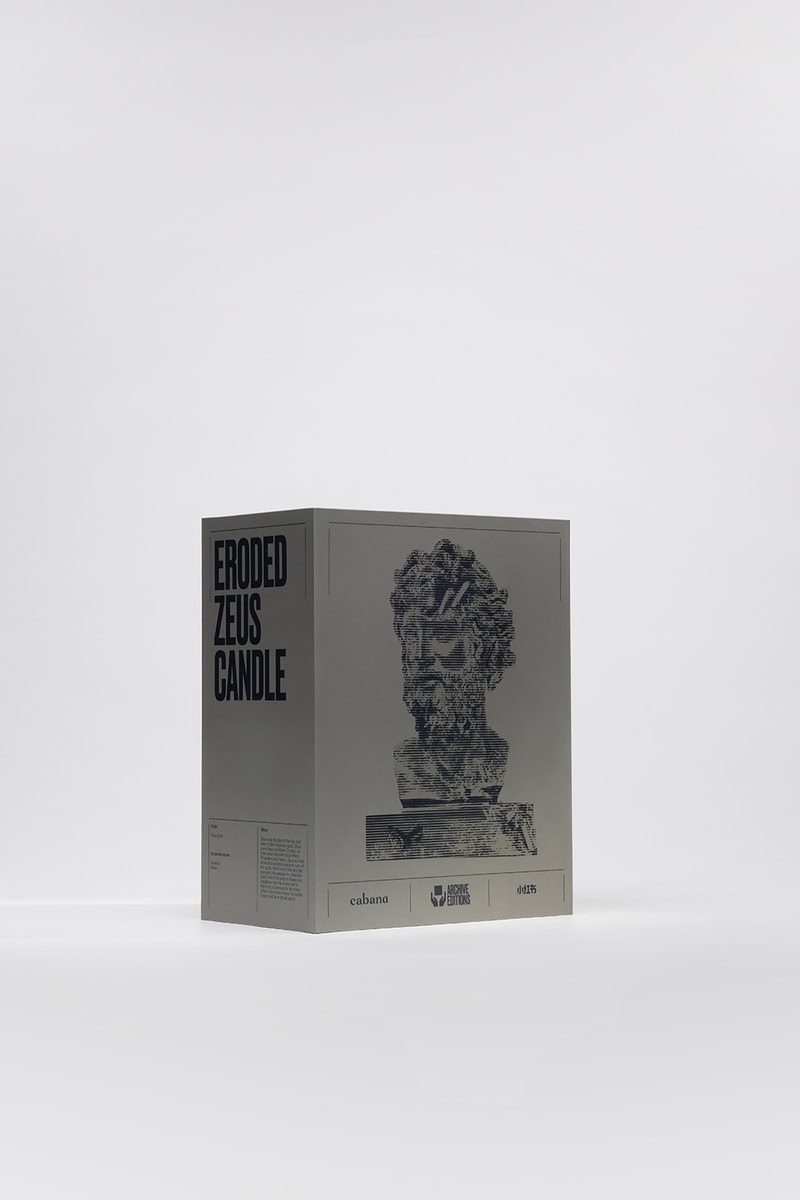 Cabana 携手 Daniel Arsham 打造限量版香氛蜡烛