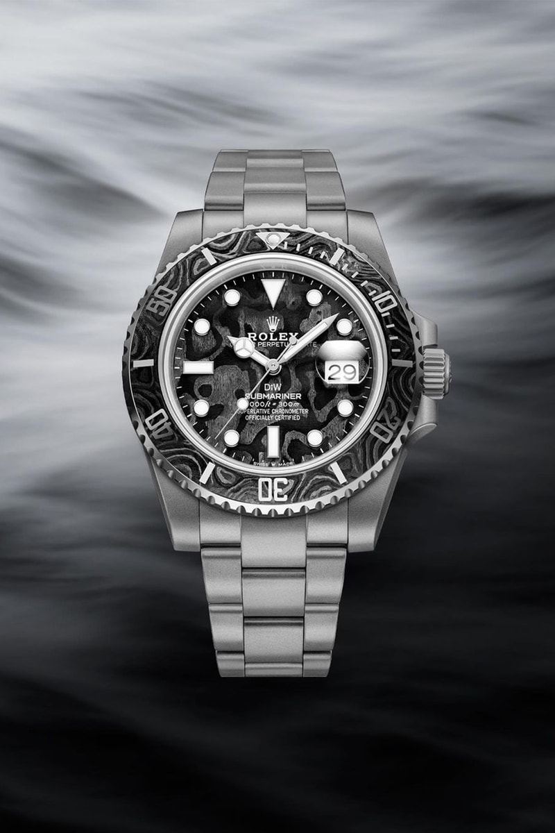 DiW 打造 Rolex Submariner 全新定制腕表「Essence of Carbon」