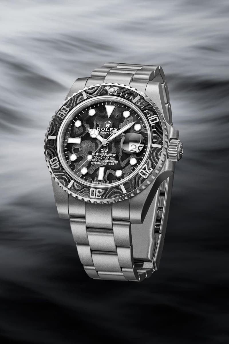 DiW 打造 Rolex Submariner 全新定制腕表「Essence of Carbon」