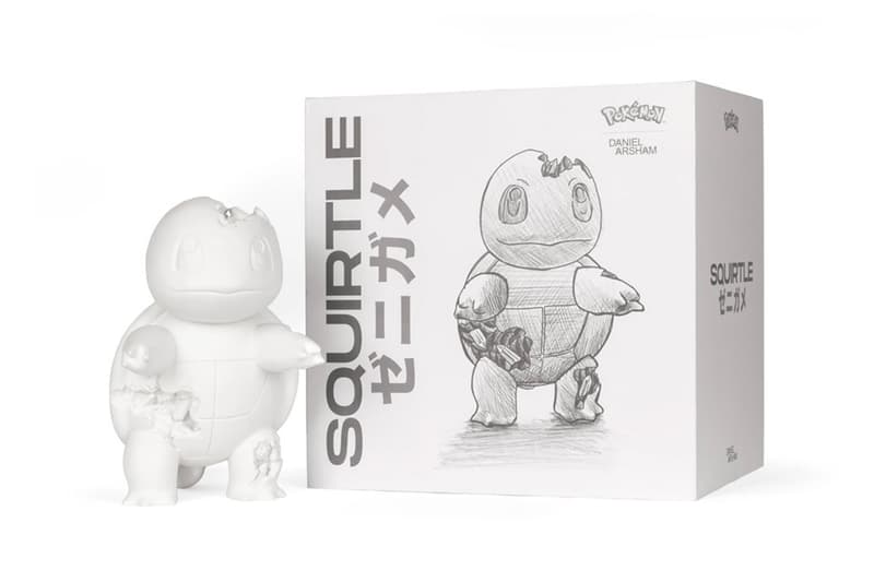 Daniel Arsham 亮相最新 Pokémon 雕塑作品「CRYSTALIZED SQUIRTLE」