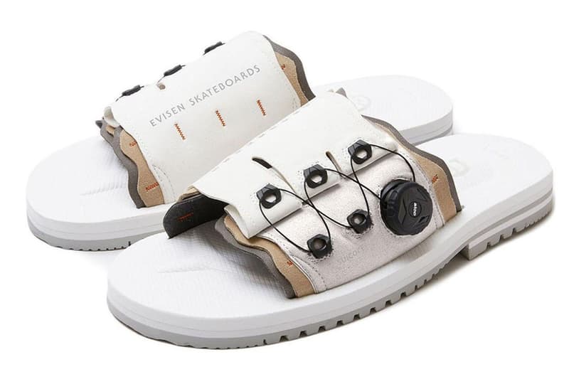 近赏 Evisen Skateboards x Suicoke LETA-AB 最新联名鞋款