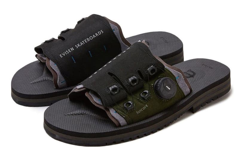 近赏 Evisen Skateboards x Suicoke LETA-AB 最新联名鞋款