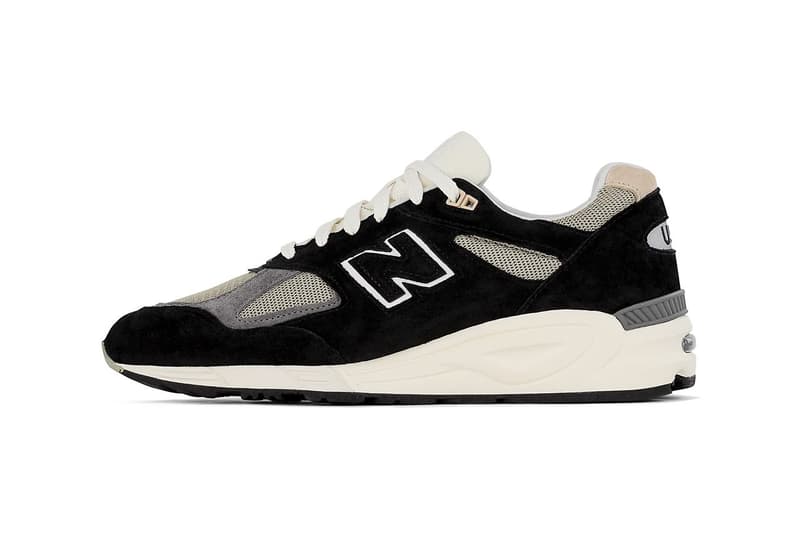 New Balance 990v2 MADE in USA 最新配色「Black」正式发布