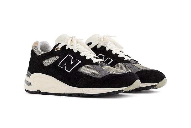 New Balance 990v2 MADE in USA 最新配色「Black」正式发布