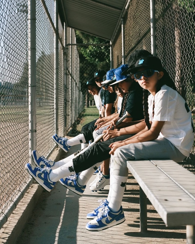 UNDEFEATED 打造 Nike Dunk Low 最新配色「Jackie Robinson」形象特輯