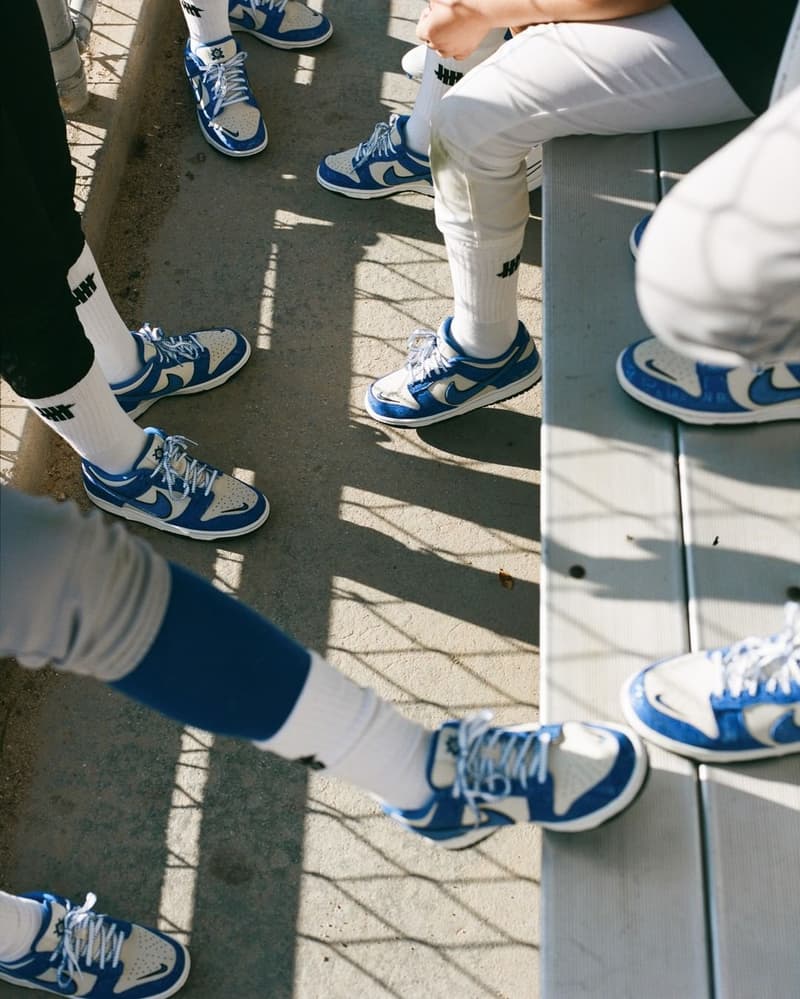 UNDEFEATED 打造 Nike Dunk Low 最新配色「Jackie Robinson」形象特輯