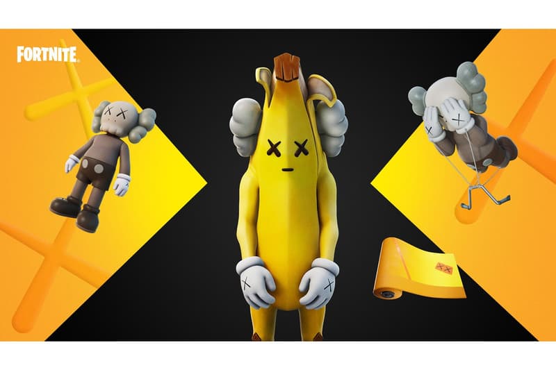 KAWS 再度攜手《Fortnite》推出特殊联名造型