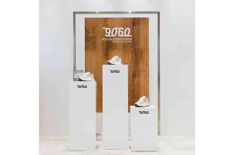 走進 HBX 香港門店 New Balance 9060「Sea Salt」快閃活動