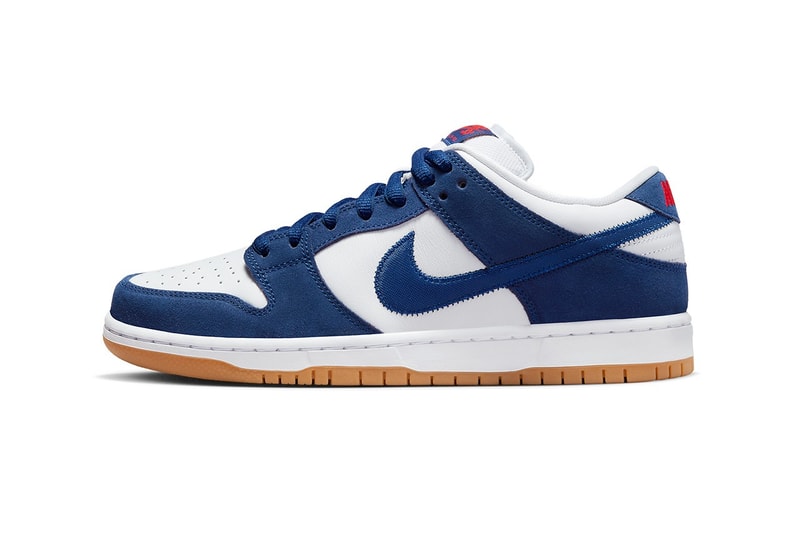 Nike SB Dunk Low 最新配色「Dodgers」率先公开