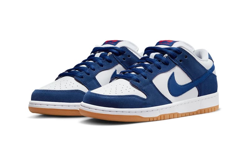 Nike SB Dunk Low 最新配色「Dodgers」率先公开