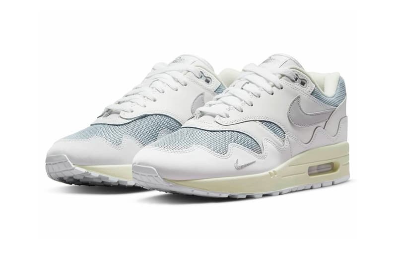 Patta x Nike Air Max 1 最新聯名配色「White」官方圖释出