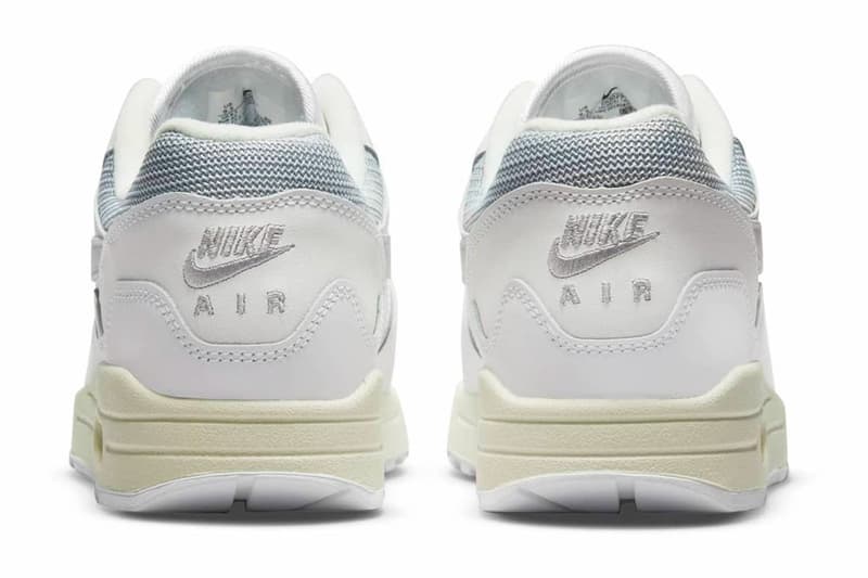 Patta x Nike Air Max 1 最新聯名配色「White」官方圖释出
