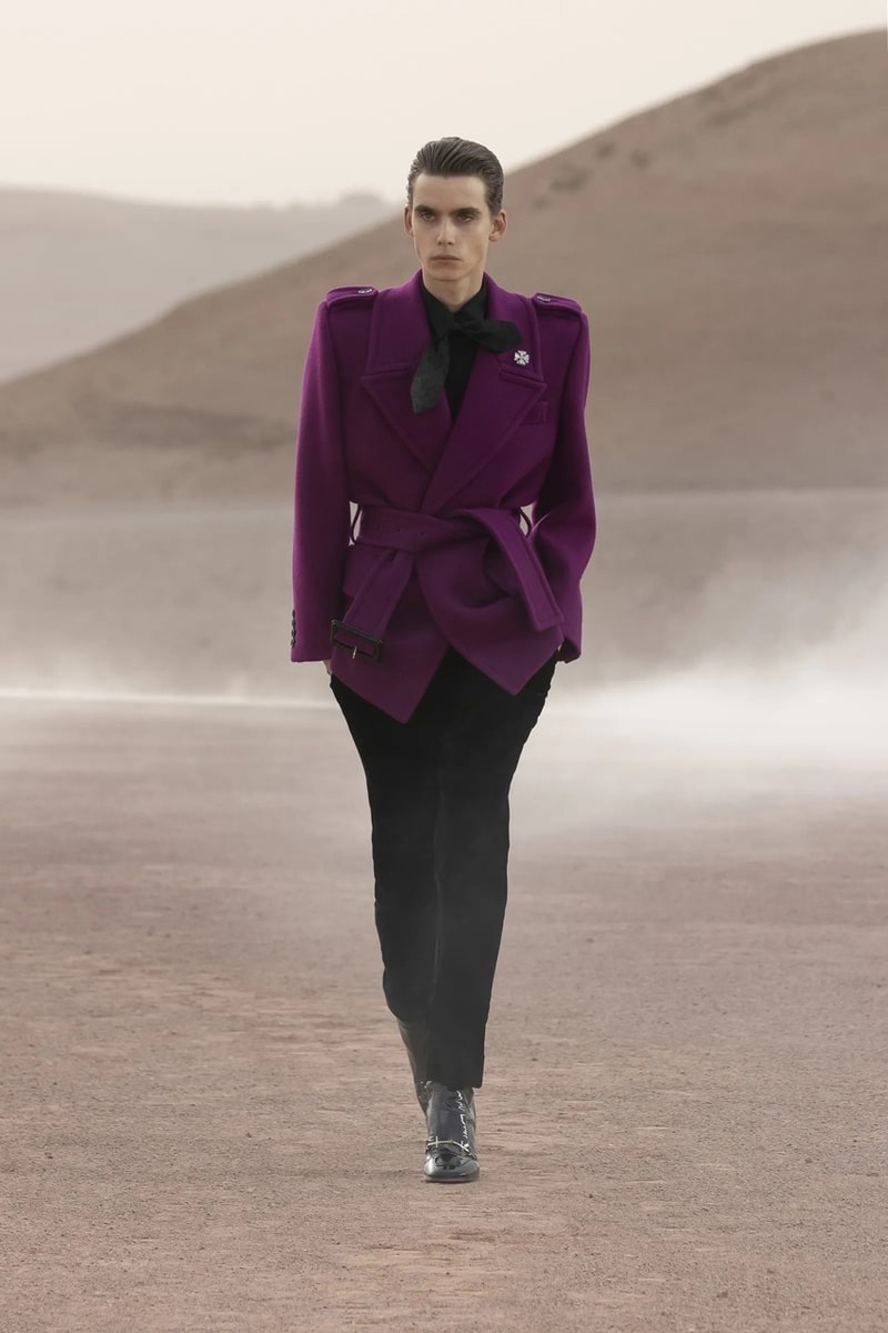 Saint Laurent 2023 春夏系列男裝大秀正式登場