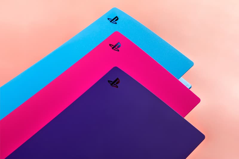 近赏 Sony PlayStation 5 全新「银河」配色主机护盖