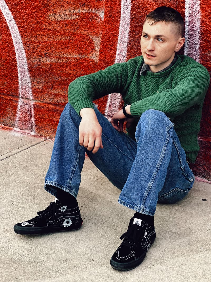 Supreme x Vans x Nate Lowman 三方联名 Skate Grosso Mid 系列正式发布