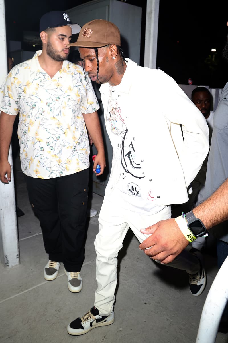 Travis Scott 率先上腳尚未發售全新 Air Jordan 1 Low 聯乘配色