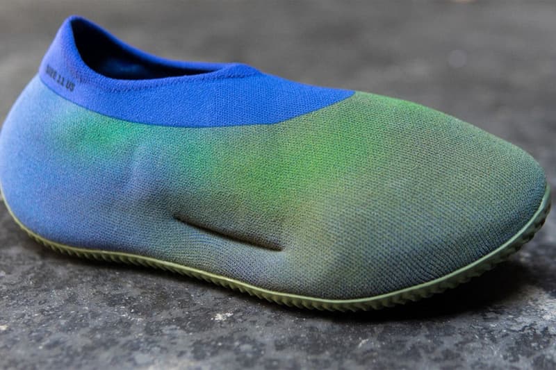 adidas YZY KNIT RNR 最新配色「Faded Azure」近賞圖輯曝光