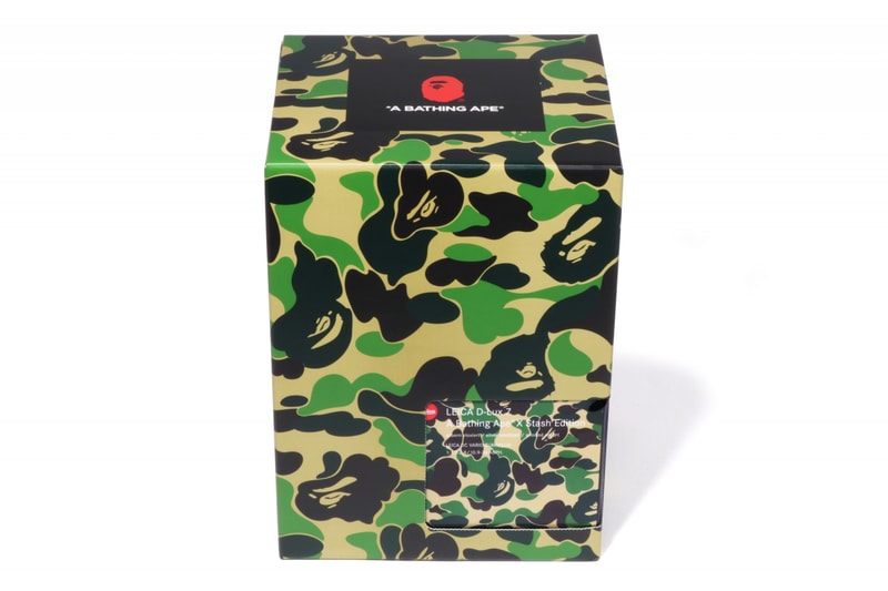 A BATHING APE®︎ x STASH x  LEICA  三方联名 D-LUX 7 相机正式登场