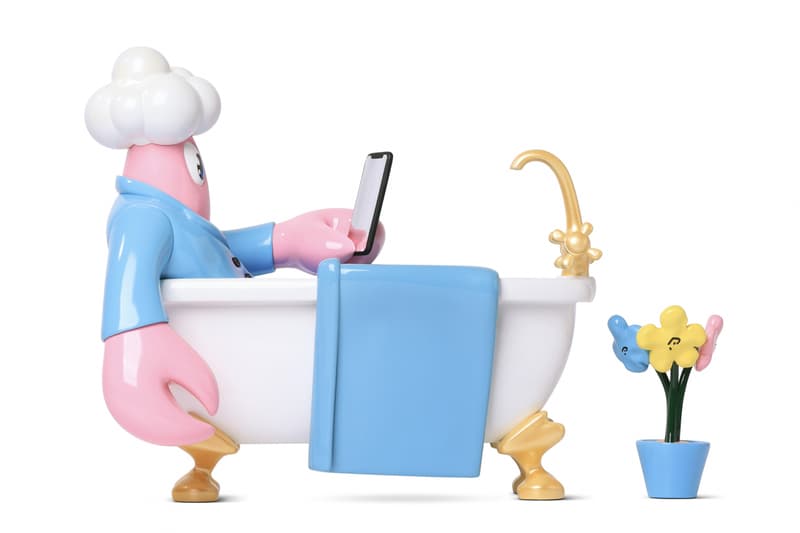 Philip Colbert  x  inner flow 发布全新联名 「Lobster Bath」雕塑
