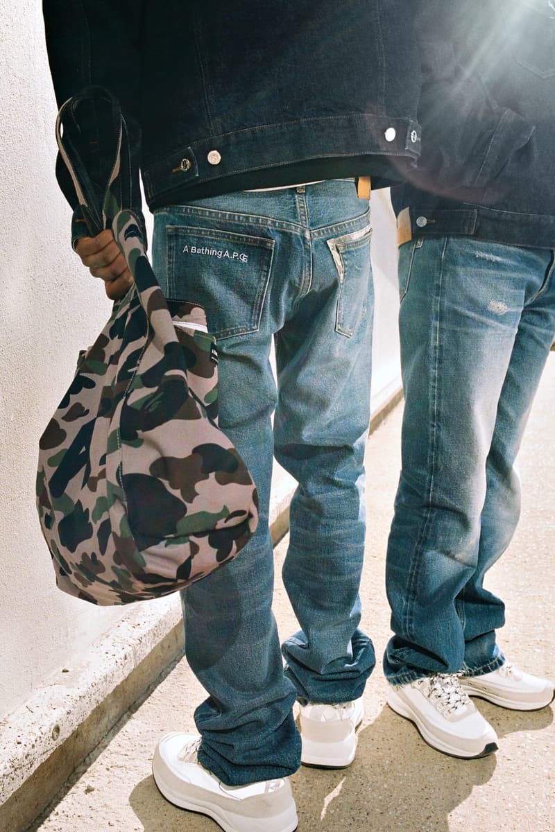 A BATHING APE®︎ × A.P.C. 联名系列即将发售