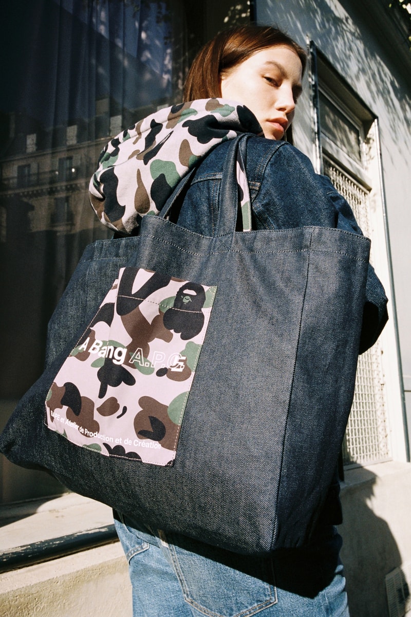 A BATHING APE®︎ × A.P.C. 联名系列即将发售