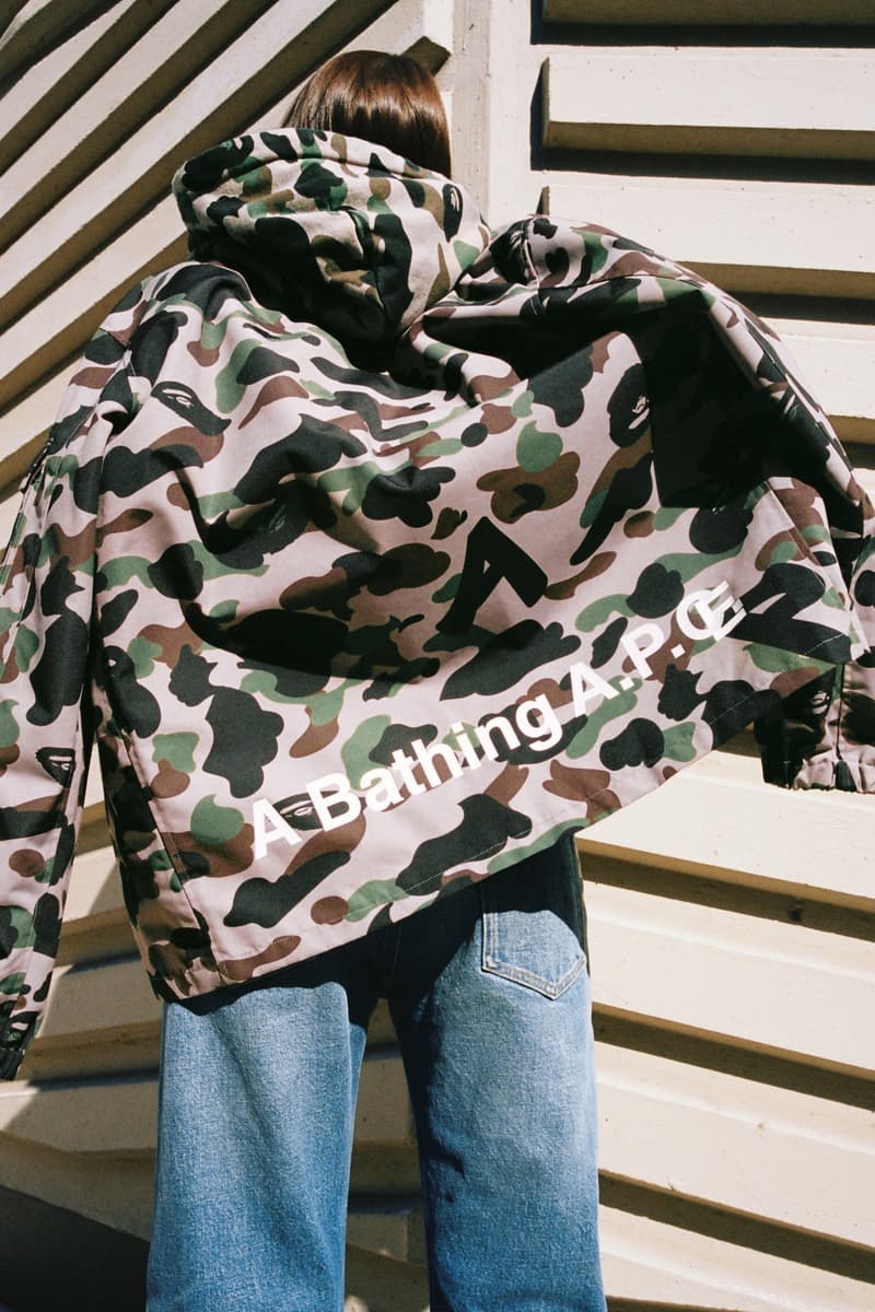 A BATHING APE®︎ × A.P.C. 联名系列即将发售