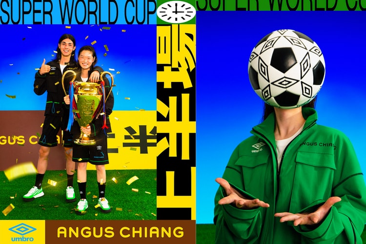 umbro 携手 ANGUS CHIANG 推出全新联名系列「Our Game 上半場」