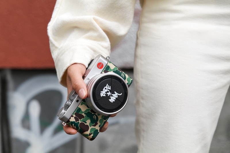 A BATHING APE®︎ x STASH x  LEICA  三方联名 D-LUX 7 相机正式登场