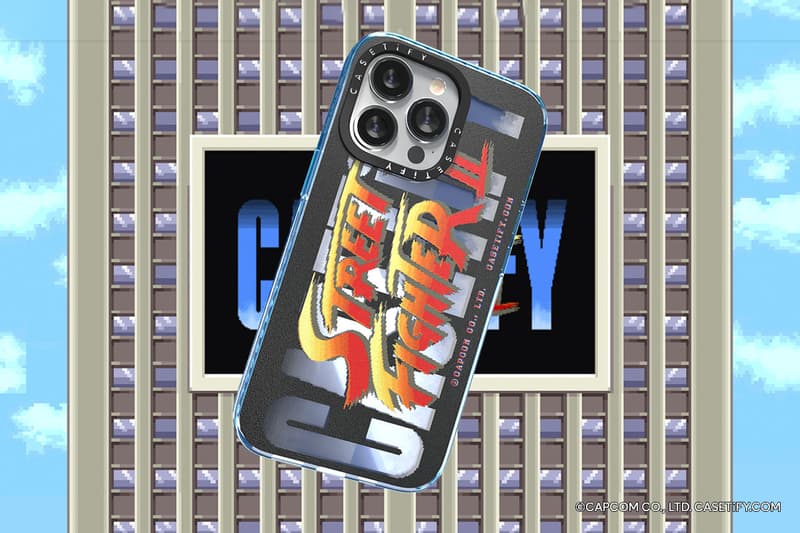 CASETiFY 攜手《快打旋風 Street Fighter》打造最新聯名系列