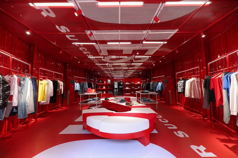走进 DIESEL 2022 秋冬系列上海 Pop-Up 快闪店