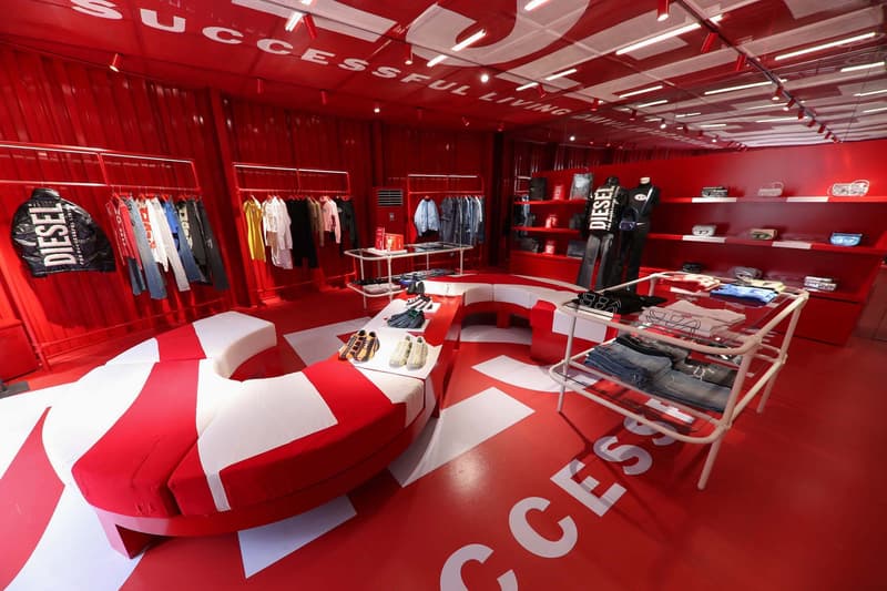 走进 DIESEL 2022 秋冬系列上海 Pop-Up 快闪店