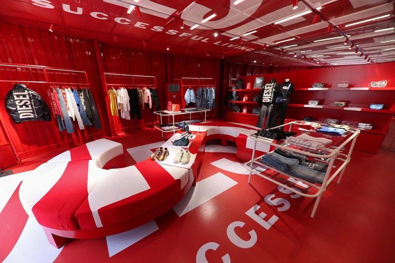 走进 DIESEL 2022 秋冬系列上海 Pop-Up 快闪店