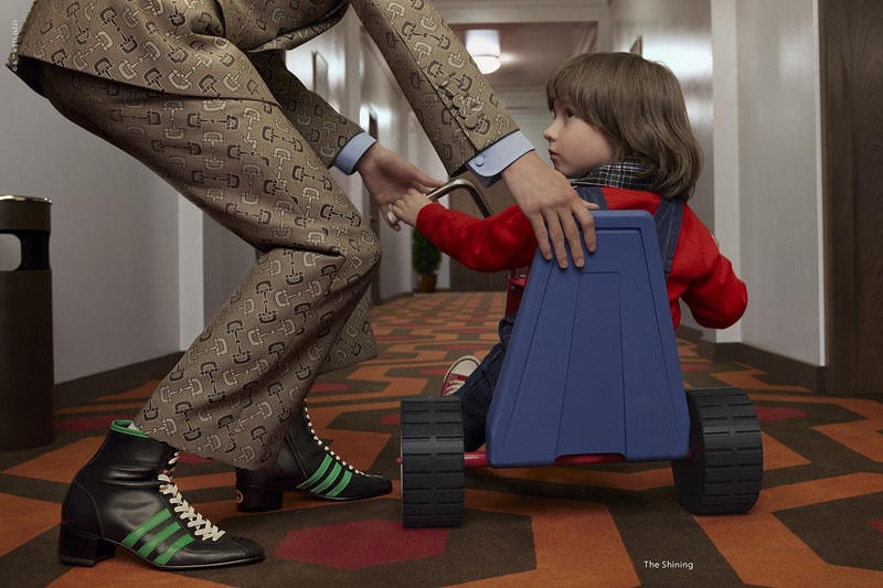 Gucci 最新形象广告向 Stanley Kubrick《发条橙》、《闪灵》等片致敬