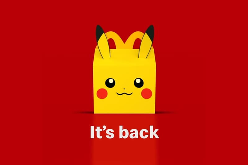 McDonald’s 宣布携手 Pokémon 合作推出最新 Happy Meal