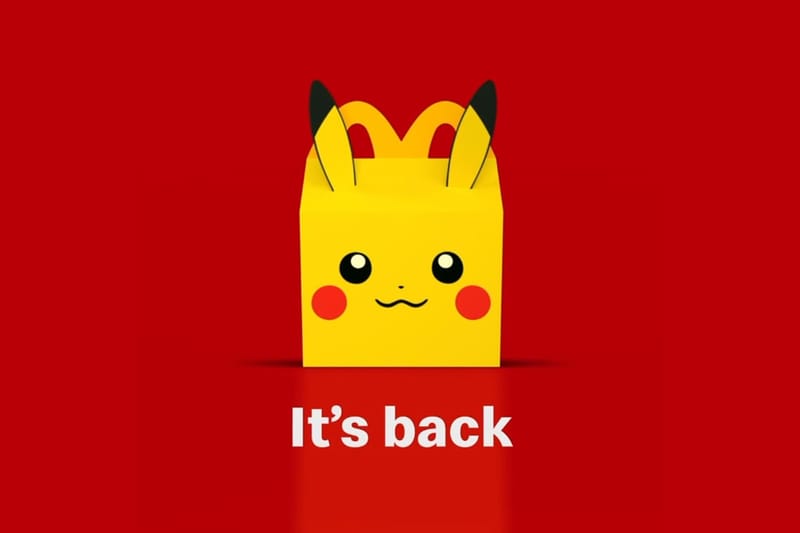 McDonald’s 宣布携手 Pokémon 合作推出最新 Happy Meal