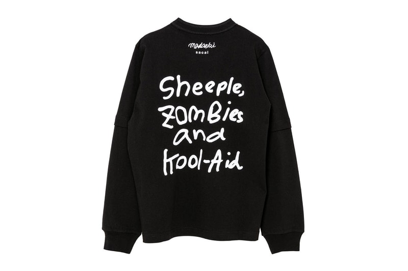 sacai 攜手 MADSAKI、Schott 發佈全新联名系列