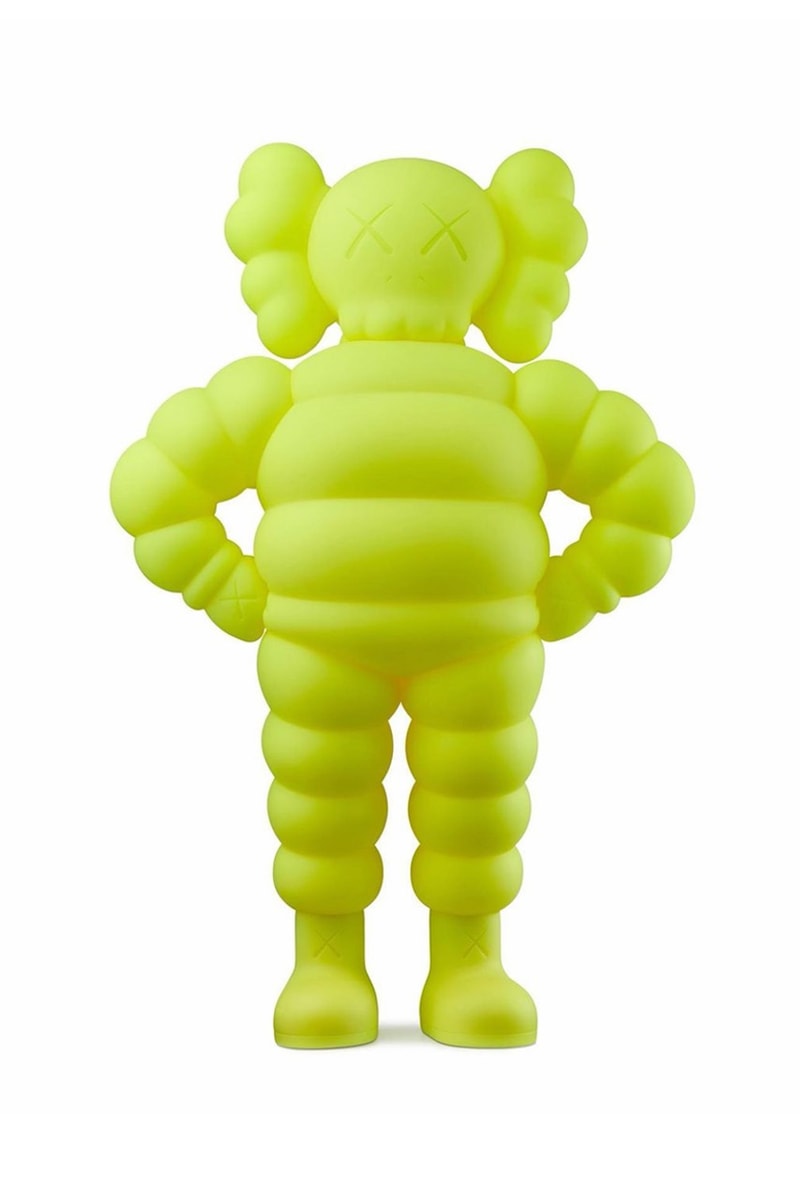 KAWS 人氣搪膠公仔系列「CHUM」重新回歸上架
