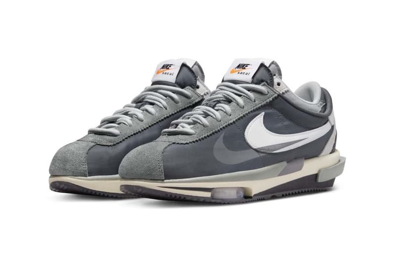 率先近賞 Sacai x Nike Cortez 4.0 最新聯名配色「Grey」官方圖輯
