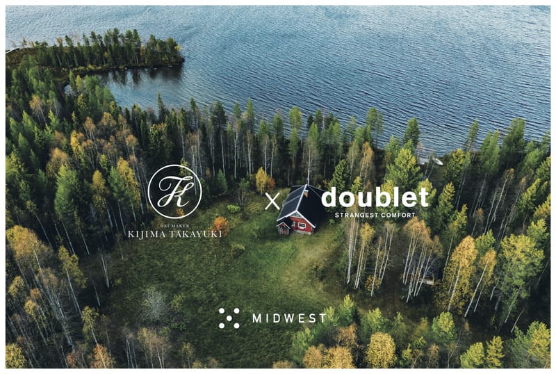 Kijima Takayuki x doublet x MIDWEST 三方联名「浴火桑拿帽」正式登场