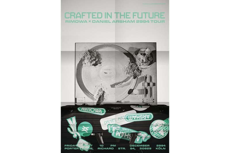 RIMOWA x Daniel Arsham「Eroded Turntable in Pilot Case」联名雕塑正式登场