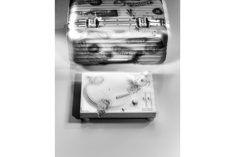 RIMOWA x Daniel Arsham「Eroded Turntable in Pilot Case」联名雕塑正式登场