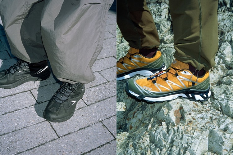 and wander x Salomon 2022 秋冬联名鞋款正式登場