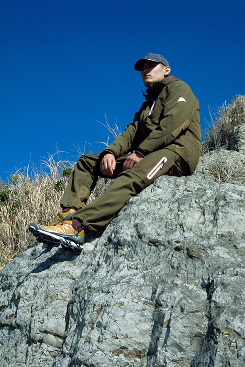 and wander x Salomon 2022 秋冬联名鞋款正式登場