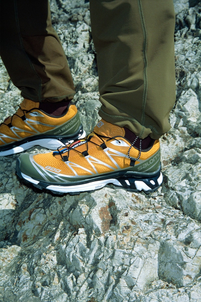 and wander x Salomon 2022 秋冬联名鞋款正式登場