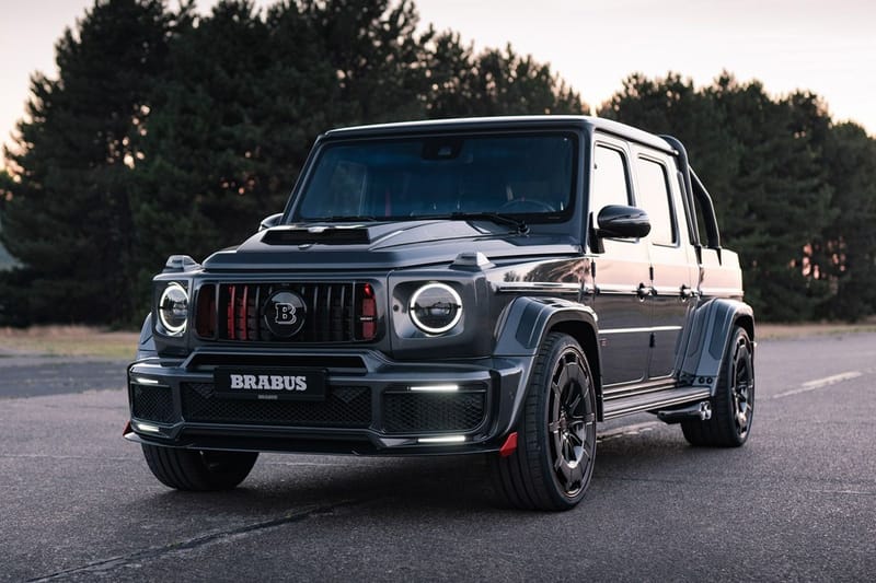 Brabus 發表 888 匹馬力碳纖維寬體 Mercedes-AMG G63 改裝 Pick-up 車型